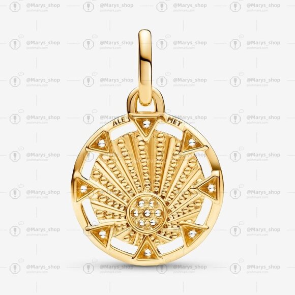 Pandora Pandora ME Power of the Light Sun Medallion Charm - Picture 2 of 2